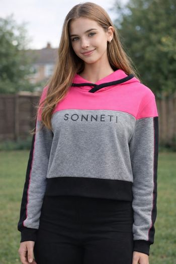 Sonneti Girls Crop Hoodie: 12-14yrs