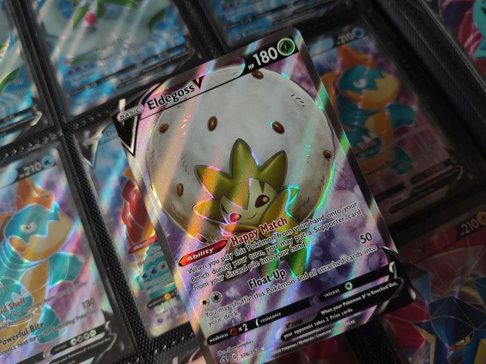 Eldegoss V ! Full Art ! Ultra Rare ! from Rebel Clash ! 2020 ! Pokemon Card ! TCG !