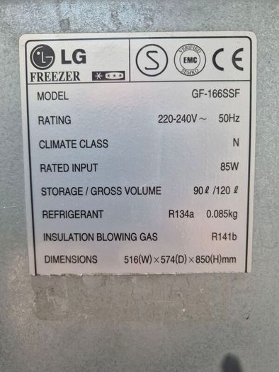 LG Freezer