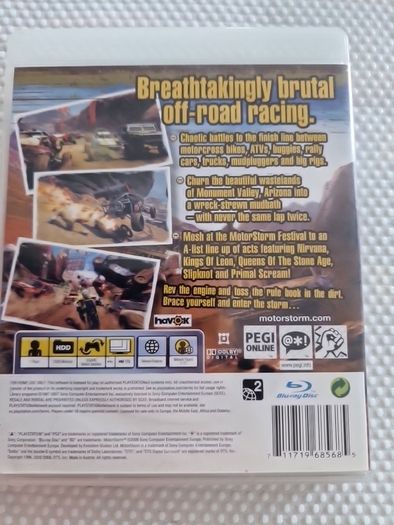 Motor storm PlayStation3 Ps3 Games Original