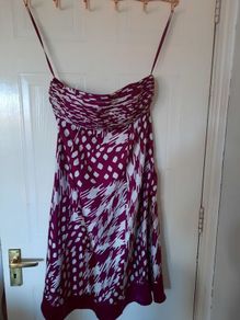 Brand New Ted Baker 100% silk dress, labels attached