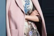Fee G pink wool coat UK 12