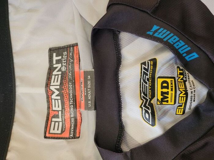 O'Neals Motocross Gearset - Element Series (Size: M / 34)