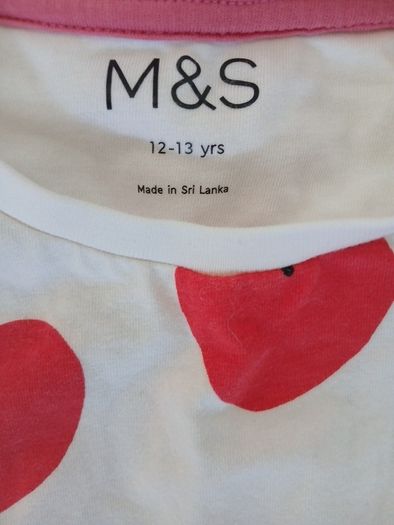 Marks and Spencer girls pyjamas age 12-13