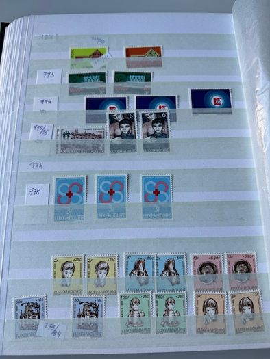 LUXEMBURG collection in 64 pages stamp album