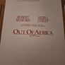 1985 Out Of Africa Press Kit Robert Redford & Meryl Streep Image 4