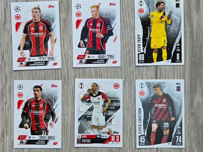 Eintracht Frankfurt Match Attax cards