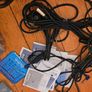 Bundle of Guitar Cables Strings and Musician Accessories Image 3