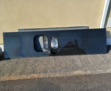 3 x Granet counter tops. Sink cut in. Sinks included. Standard oven slot also cut out.