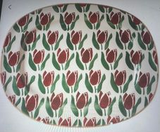 WANTED Nicholas Mosse large print red tulip serving platter . Happy to pay asking price .