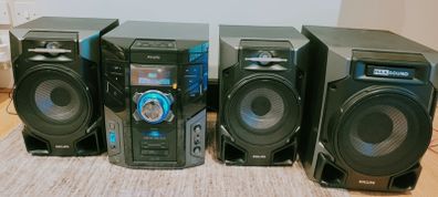 Philips Stereo Wma/mp3 Mini Hi-fi System Fwm608