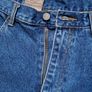 Authentic Original Basic Denim Jeans Blue Stonewashed Waist 36 Leg 33 100% Cotton Image 7