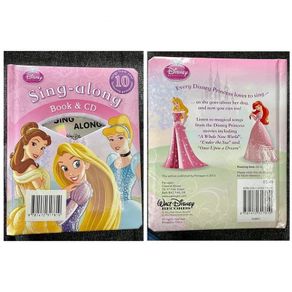 Disney Princesses Sing Along board book & CD NEW