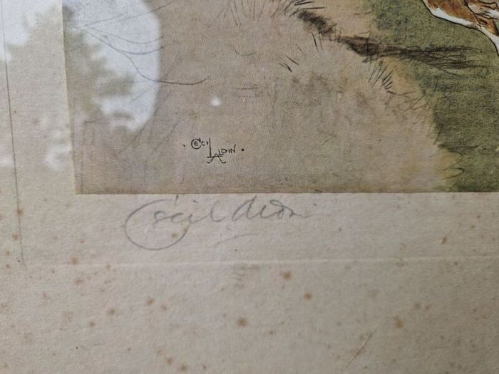 Cecil Aldin, signed Print.