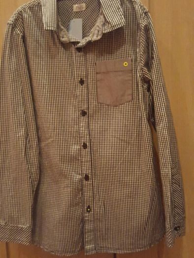Boys f&f check shirt size 11-12