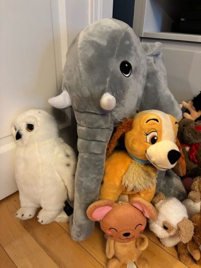 Collection of soft toys