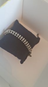 Handmade Mexican Silver Bead Bracelet