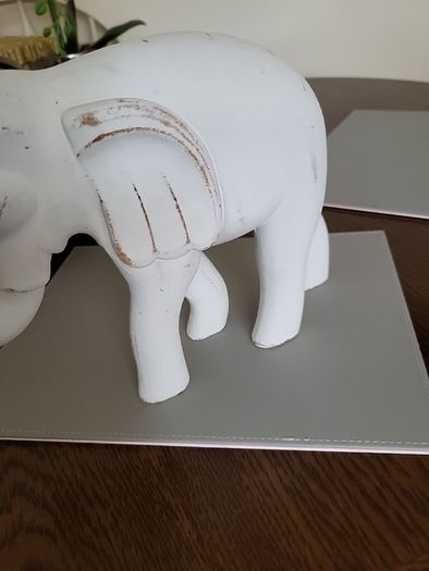 Elephant wooden unpainted