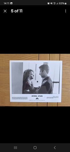 Internal Affairs Richard Gere Press Kit