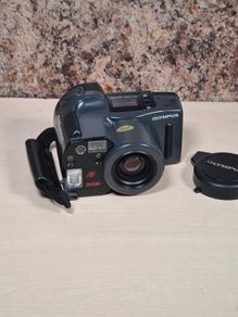 Olympus Az-300 Superzoom 35mm Film Camera Vintage Point And Shoot