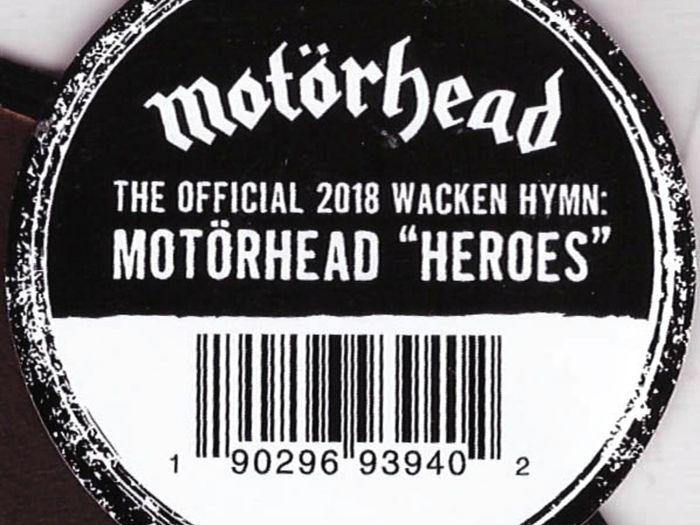 Motorhead - Heroes Record Store Day Limited Edition 7" Single Picture Disc