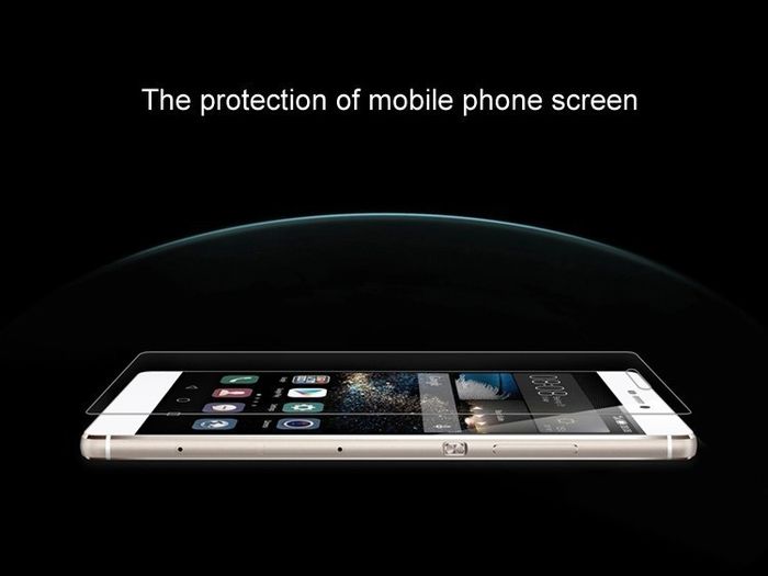 2015 New Gorilla Huawei Ascend P6 Screen Protector Real Tempered Glass 9h Hardness Premium Screen Protector with Round Edges & Oleophobic Coating