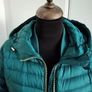 Mark & Spencer down feather emerald green warm jacket size 14 Image 4