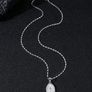 Silver Mary Pendant Image 3