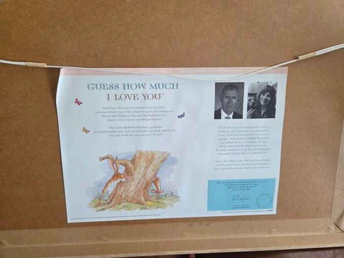 Guess How Much I Love You Limited Edition Framed Nursery Wall Art Print