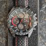 Sport Watch Carbon Fiber Style Case, Red Accents Image 3