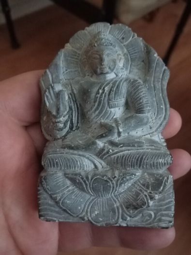 2 vintage Buddah ornaments