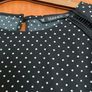 Dunnes Stores Black and white polka dot Long Sleeve Blouse UK8-10 Image 2