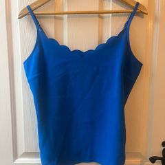 Ted Baker Scalloped Cami / Camisole / Vest Top - Size TB3 / Size 12
