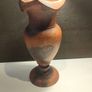 Vintage 10" Burr Walnut Vase Image 4
