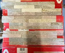 Thin Stone Cladding Oyster tiles