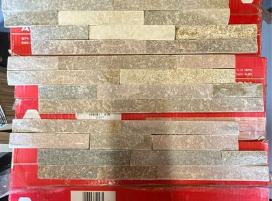 Thin Stone Cladding Oyster tiles
