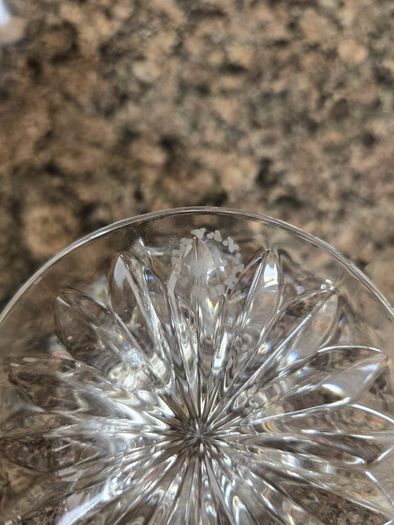 Beautiful Vintage Cavan Crystal 2 piece Candle Holder