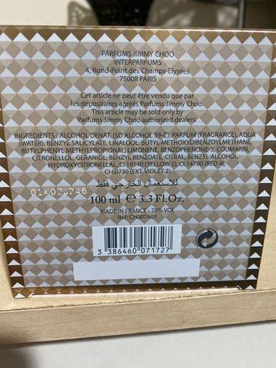 Bnib Jimmy Choo Illicit Edp 100ml