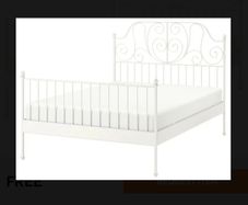 Ikea Leirvik Double Bed - frame only