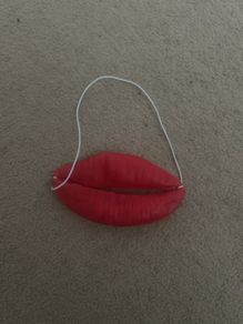 Big red lips