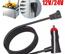 12V Car Refrigerator Power Cord Fridge Freezer Power Cord For ARB Car Cigarette Lighter Adapter Fridge Heater Extension Cable 2M