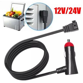 12V Car Refrigerator Power Cord Fridge Freezer Power Cord For ARB Car Cigarette Lighter Adapter Fridge Heater Extension Cable 2M