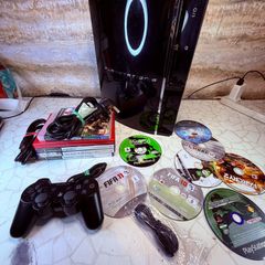Sony Playstation 3  Backwards Compatible  Video Game Console Bundle  Works