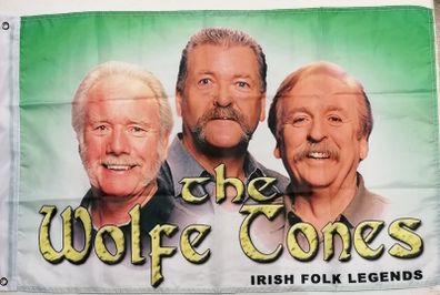 The Wolfe Tones flag 3ft x 2ft.
