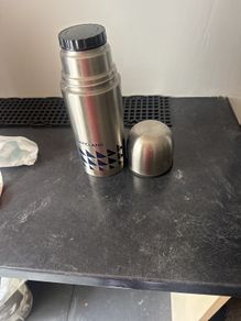 Food. Flask  Thermos