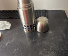 Food. Flask  Thermos