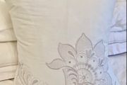 Kylie Minogue Audrey Silver/White Cushion