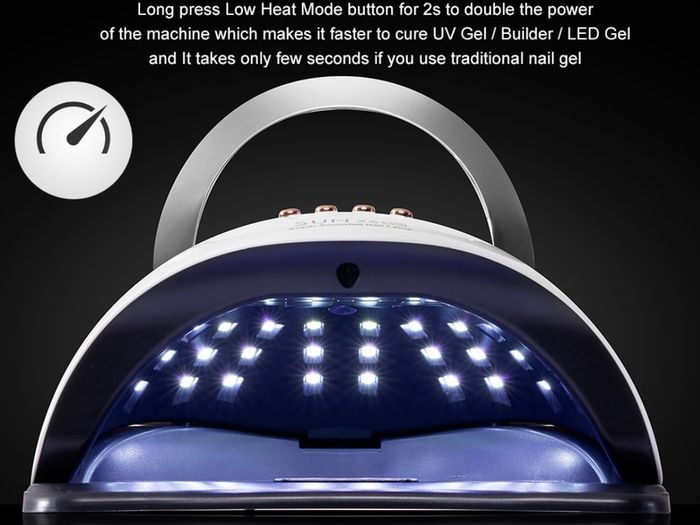 Nail Lamp with Phone Holder 280w 45Leds
