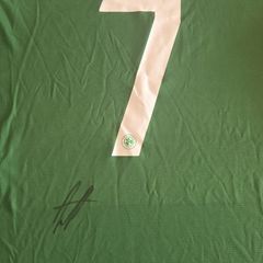 Troy Parrott signed Ireland jersey