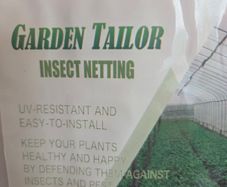 Garden Mesh Insect Netting .